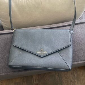 Small black Kate Spade bag. Used condition